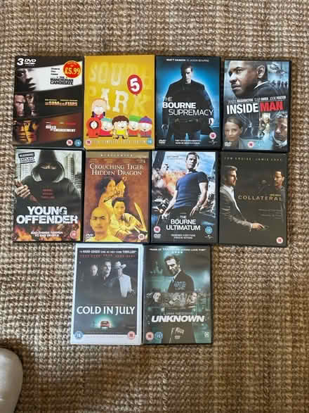 Photo of free Dvds (WA12) #1