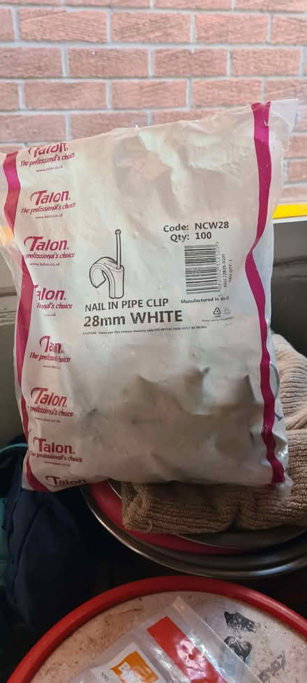 Photo of free Pipe clips and blocks (Crag Bank LA5) #4