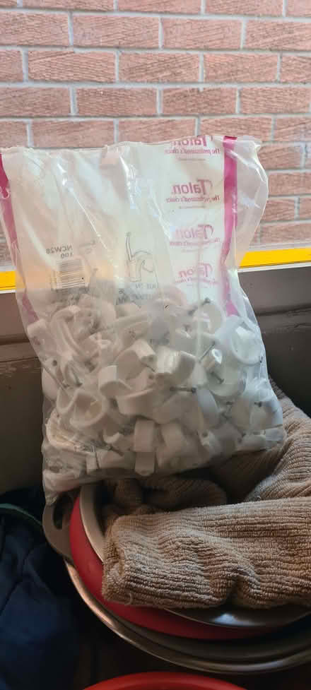 Photo of free Pipe clips and blocks (Crag Bank LA5) #3