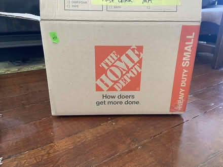 Photo of free 2 strong moving boxes, dish foam (South Berkeley) #1