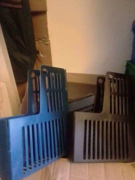 Photo of free box full of a4 muji folders (Askew Road W12) #4