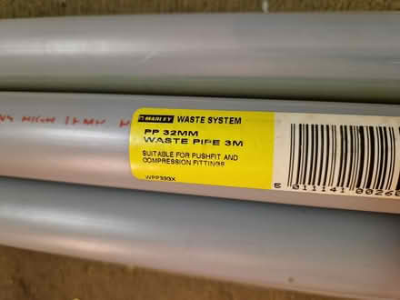 Photo of free Plastic waste pipes (new) (EN5) #2