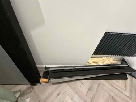 Photo of free King grey upholstered bed (Hove, Lansdowne Place, BN3) #4