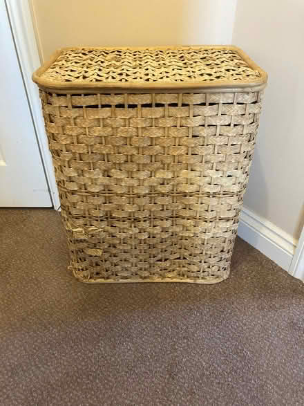 Photo of free Wicker laundry basket. (Garsington OX44) #1