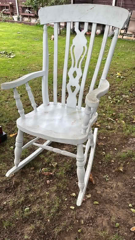 Photo of free Pale blue rocking chair (Broadwater SG2) #1