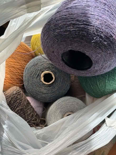 Photo of free Two bags of coned mixed yarns. (Wivenhoe CO7) #3