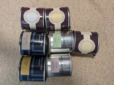 Photo of free Paint samples - F&B, Mylands, Paint & Paper Library (islington N1) #1