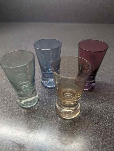 Photo of free Four pretty shot glasses (Berkhamsted HP4) #1