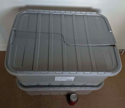 Photo of free 2 x 50L Storage Boxes, 27.3cm x 59cm x 43cm (Lee SE12) #2