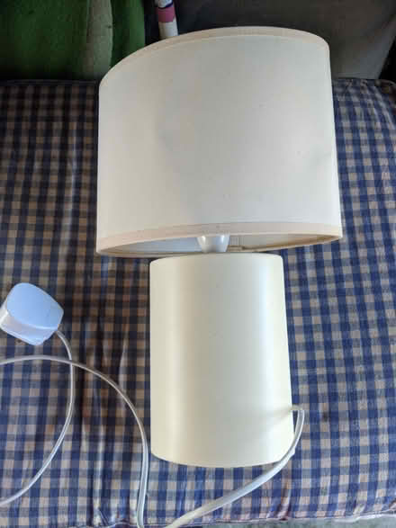 Photo of free 2 lamp shades 1 lamp (sandycove recycle depot) #2