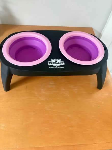 Photo of free Elevated pet bowls (Near Pen Park) #1