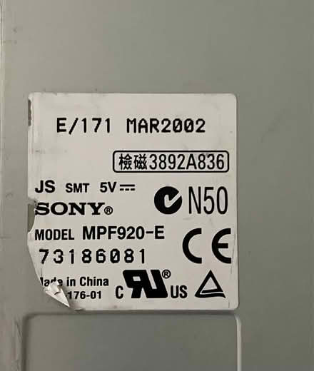 Photo of free 3.5in Floppy Disk Drive (Royston Heath) #3