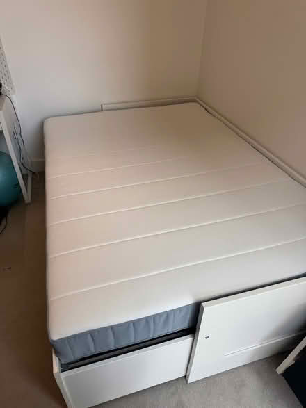 Photo of free IKEA Brimnes bed (Trumpington) #1