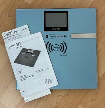 Photo of free sanitas health check bathroom scales (Spondon DE21) #1