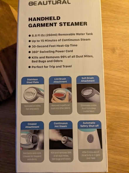 Photo of free Handheld Garment Steamer (BN43) #2