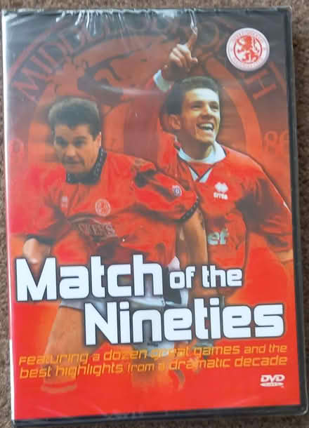 Photo of free Match of the Nineties DVD Middlesbrough FC - NEW- ERITH, DA8 (Erith DA8) #1