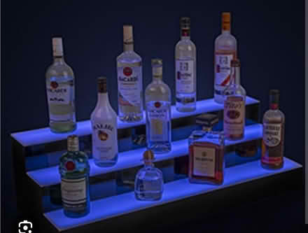 Photo of free Illuminated bottle shelf (Fanwood) #1