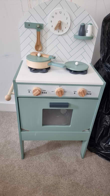 Photo of free Wooden Kitchen and wooden toys (Manchester M14) #1