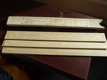 Photo of free Draughtsman's cardboard scales. (Summertown OX2) #1