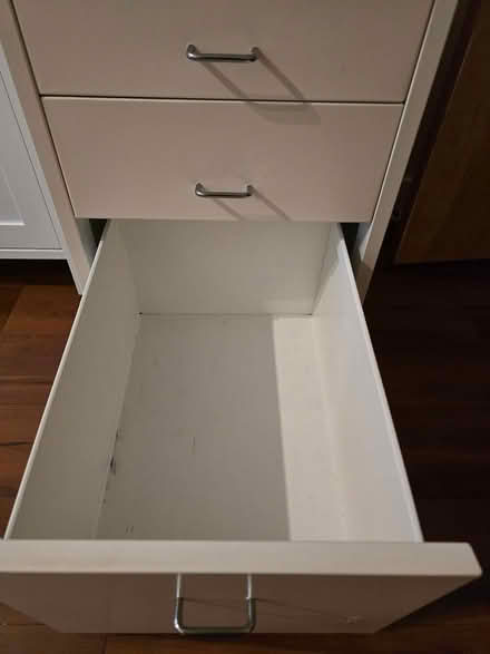 Photo of free Sturdy metal filing cabinet (Near Eskenazi Hospital and VA) #2