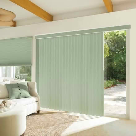 Photo of free Levolor vertical blind--96"H x 74"W (south sunnyvale) #3