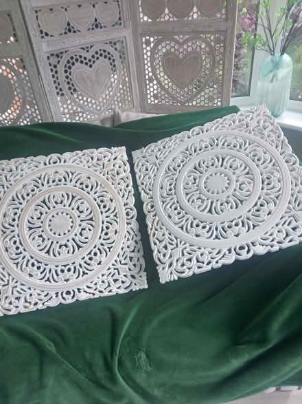 Photo of free Two carved wood panels (South Shields) #1