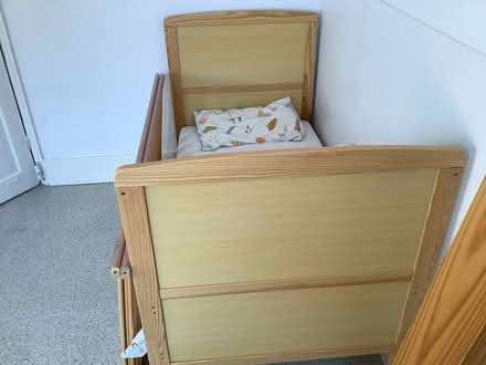 Photo of free Cot bed (Plumpton Green BN7) #1