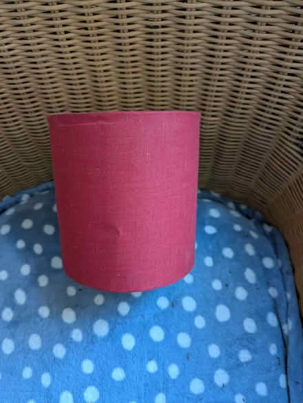 Photo of free Small red lampshade (Florence Park OX4) #1