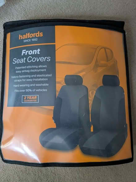 Photo of free Halfords car front seat covers (Purley CR8) #1