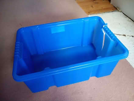 Photo of free Heavy duty plastic storage box (Streatham Park SW16) #1