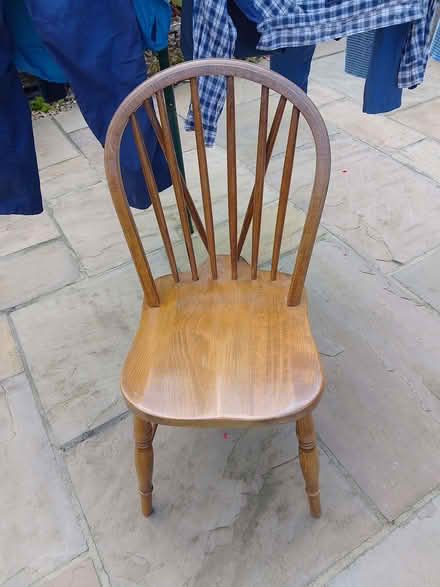 Photo of free Oak kitchen chair (Starkholmes DE4) #1