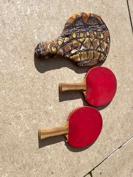 Photo of free Table tennis bats (Groby LE6) #1