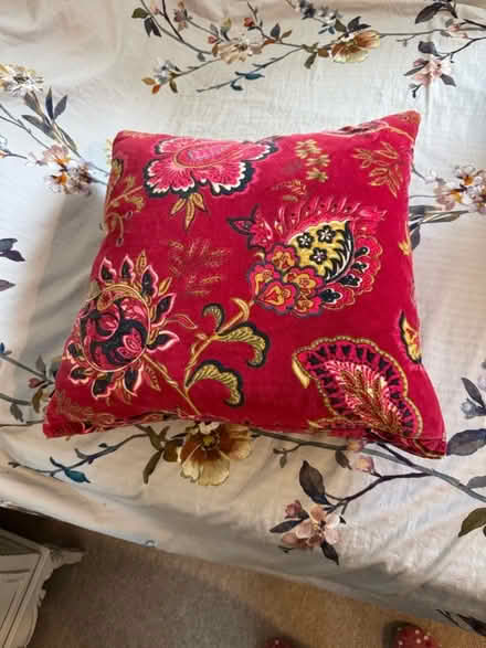 Photo of free Velvet Cushion. (Old Windsor SL4) #1