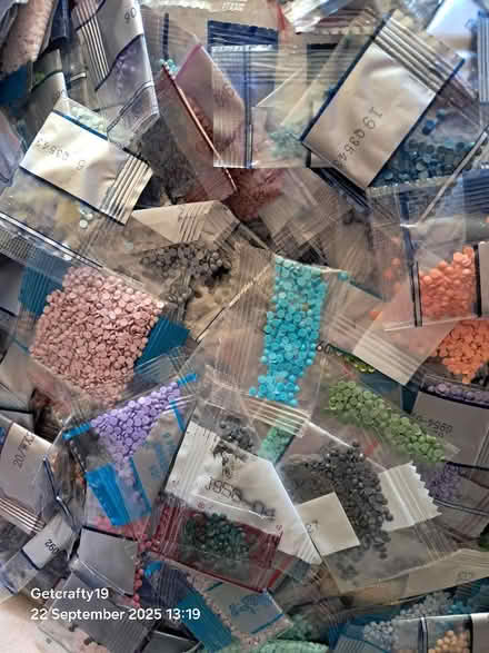 Photo of free Leftover Diamond Painting Beads and Accessories, Shiregreen (Shiregreen S5) #2