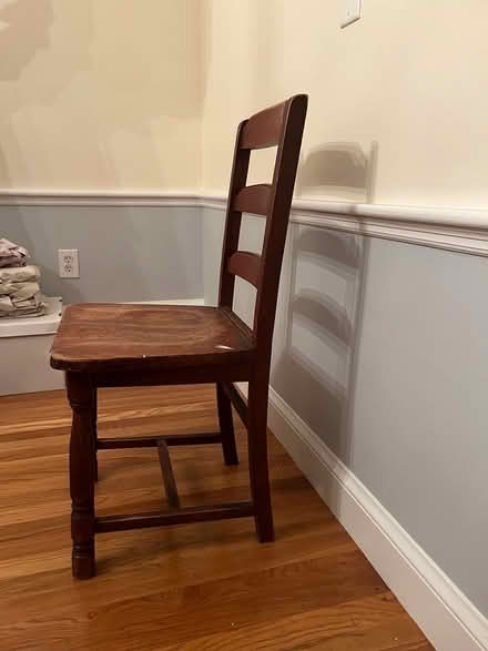 Photo of free Wooden chair (Winchester, west side) #1