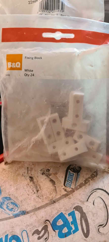 Photo of free Pipe clips and blocks (Crag Bank LA5) #1