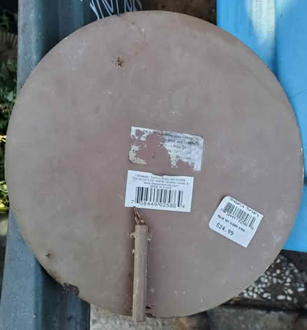 Photo of free Metal yard art flower (Cupertino) #3