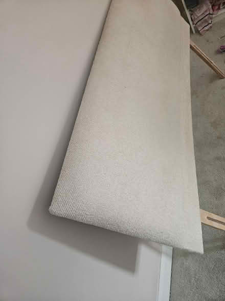 Photo of free Cream boucle King size head board (Stillorgan) #4