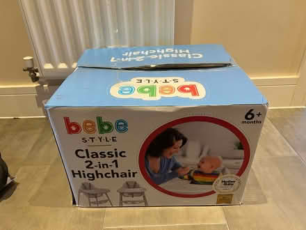 Photo of free Bebe 2 in 1 high chair (RH12) #4