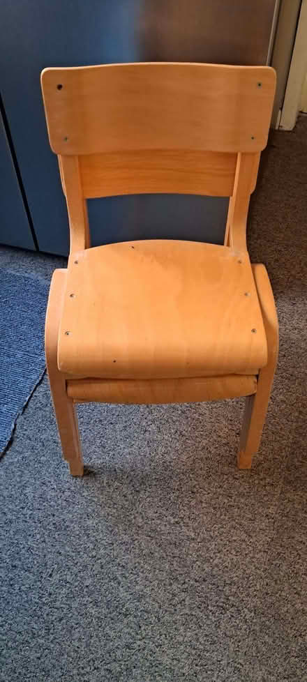 Photo of free Childrens wooden chairs (Shawbury SY4) #2