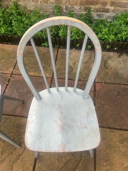 Photo of free X2 wooden chairs (Lion Gate TW9) #2