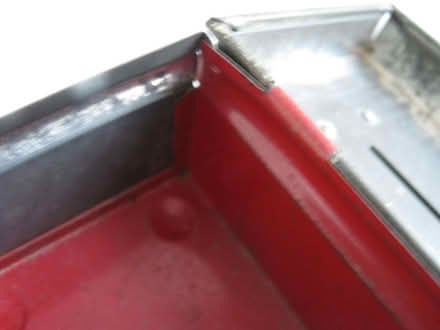 Photo of free Miniature Tin Coinbox 1950s DiBro Tin Moneybox C.B.1. No Key (Croxley Green WD3) #1