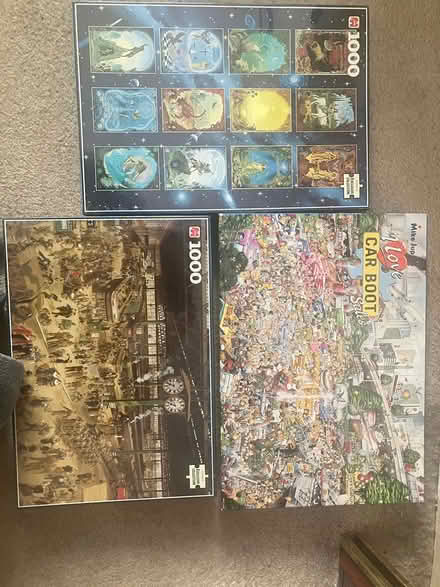 Photo of free 3 x 1000 piece puzzles (Coulsdon, nr, train station) #3