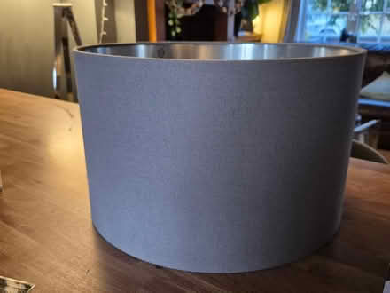 Photo of free Grey lampshade (Annscroft) #1