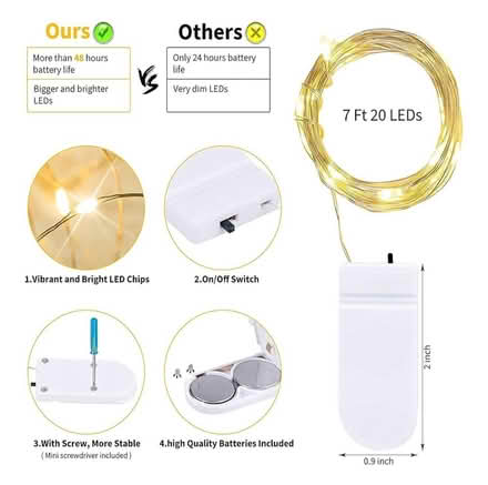 Photo of free LED string lights (Brookfield) #3