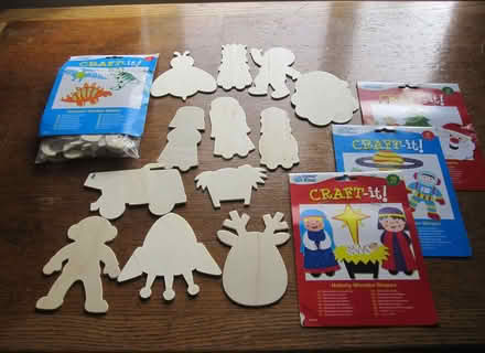 Photo of free Wooden "Craft-it" Shapes (North Sheen TW9) #1