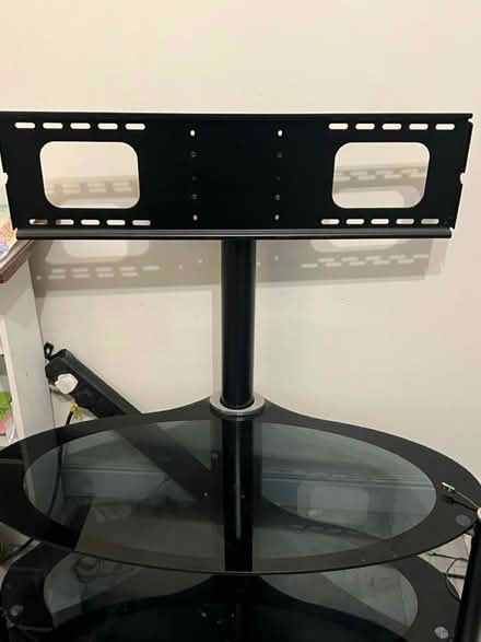 Photo of free Glass TV stand with mount (NW10) #3