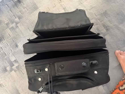 Photo of free Small black cabin bag and hangers (Sundon Park LU3) #3