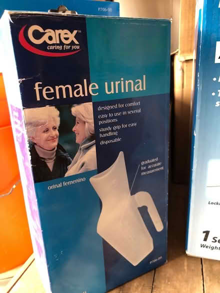 Photo of free Toilet seat riser and urinal (Sacramento - Edison Ave/Fulton) #1