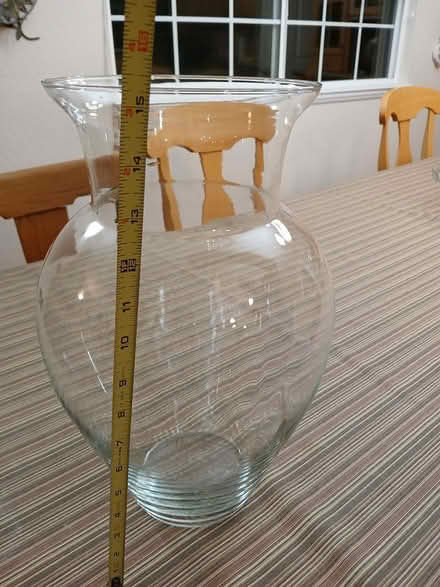 Photo of free Tall glass vase (Ortega Park, Sunnyvale) #1